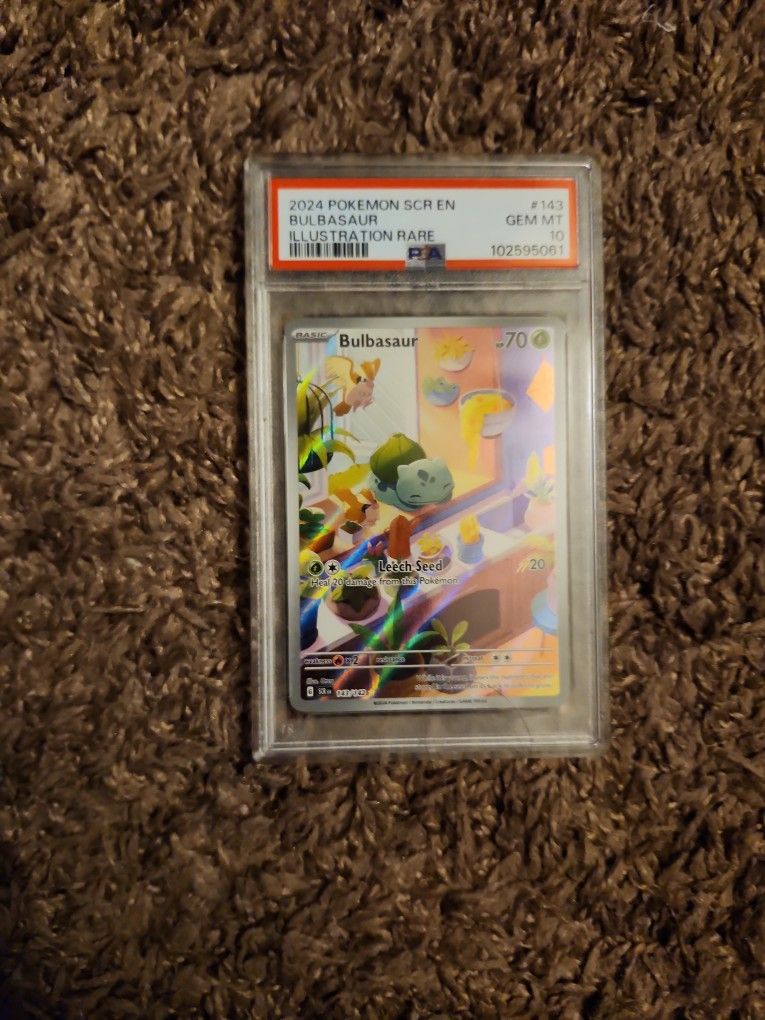 Bulbasuar 143/142 Ir Psa 10