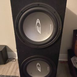 Amp And Subwoofer 