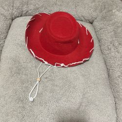 Red cowboy hat
