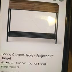 Console Table