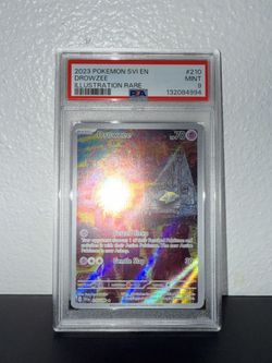 2023 POKEMON SCARLET & VIOLET #210/198 DROWZEE ILLUSTRATION RARE PSA 9