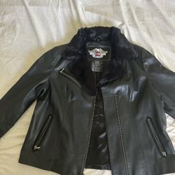 Hurley Davidson Leather Jacket