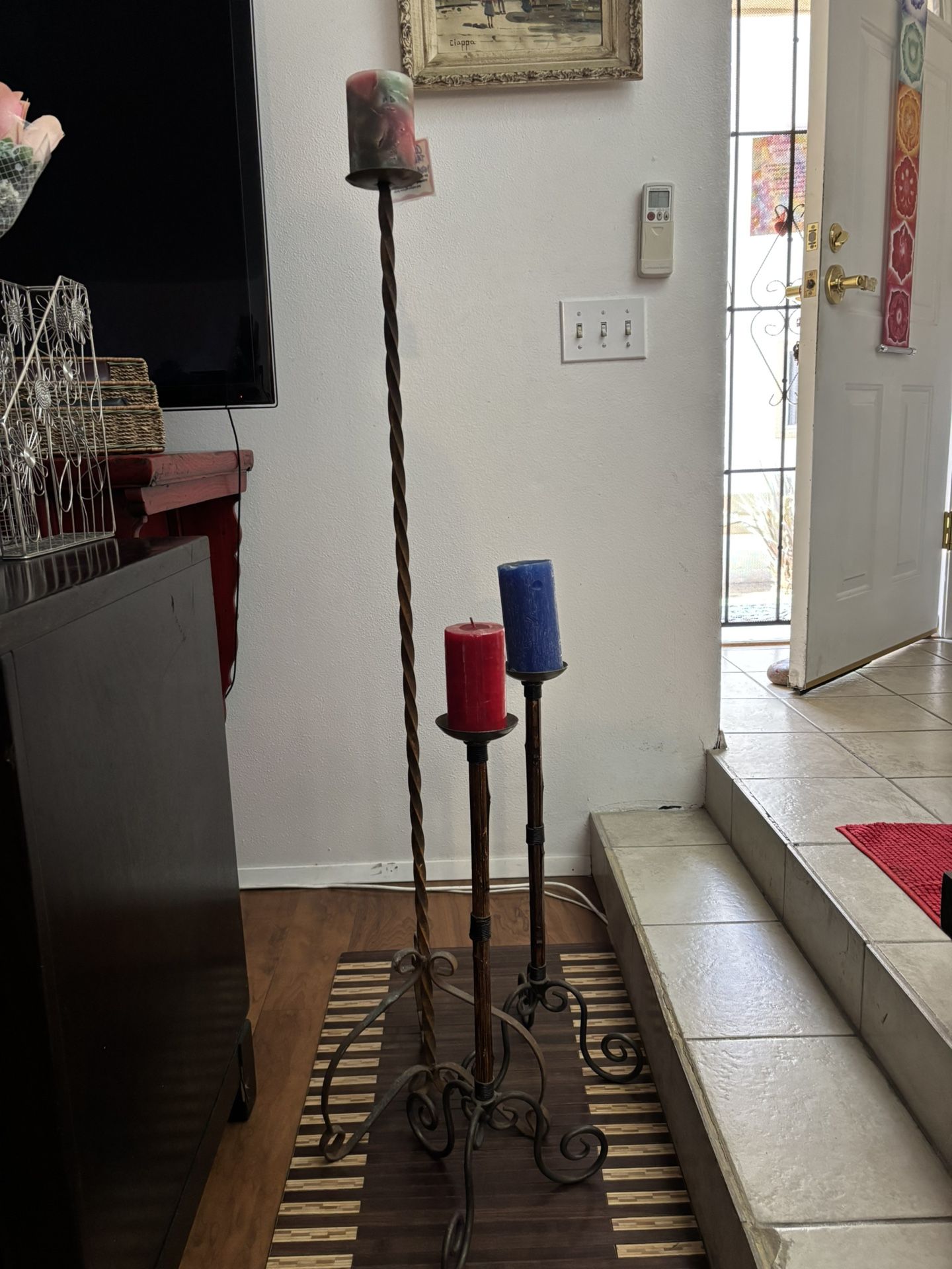 Candle Holder Iron