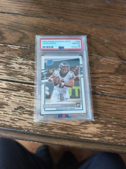 Jalen hurts rookie card PSA 10