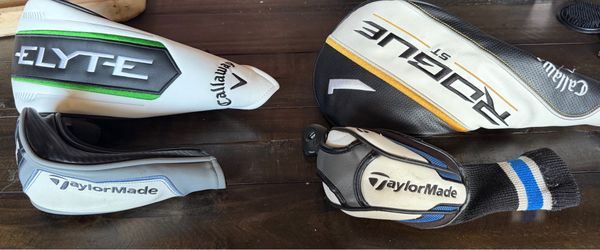 Assorted golf head covers