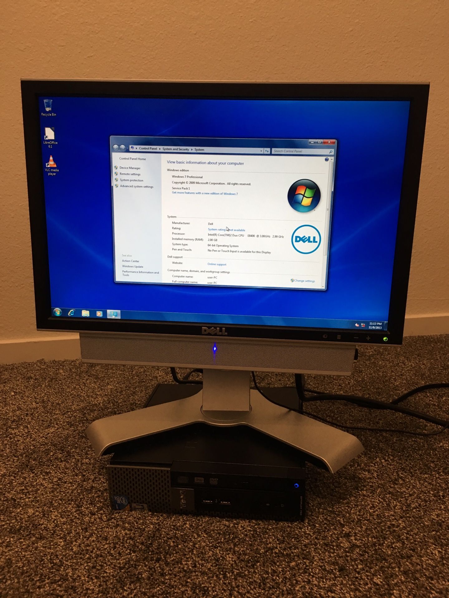 Dell OptiPlex 780 with monitor (multiple)