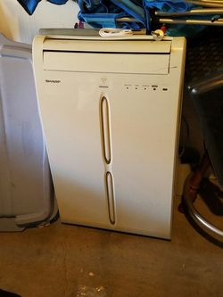 sharp portable AC unit Cold  Very Nice 