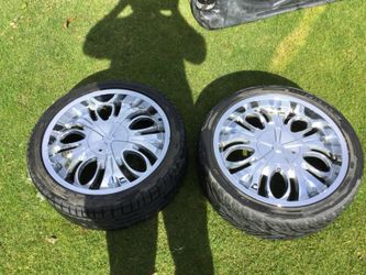 18” wheels and tires for Mustang or 5-4-1/2..