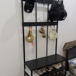 IKEA Coat rack and bench w shoe storage