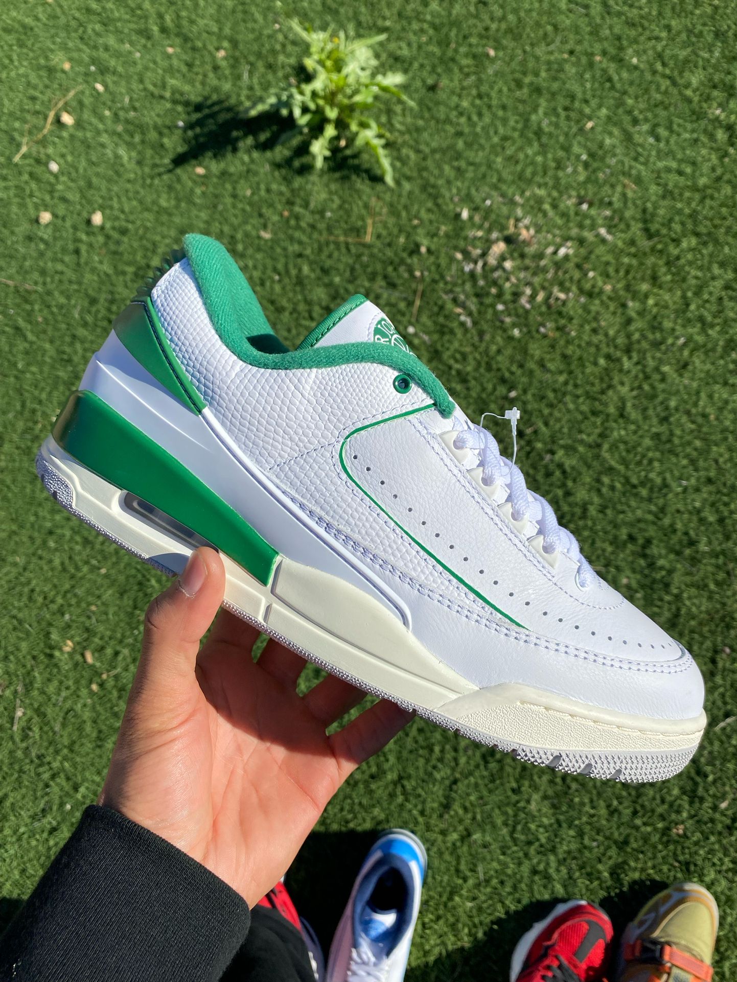 Jordan Retro 2s Low Green $50 FIRM CASH 