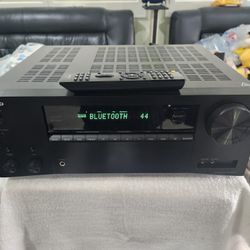 Onkyo TX NR575 4K Ultra HD Passthrough 3D Bluetooth Dolby Atmos DTS X Receiver. Excellent Condition Perfect Working Very Nice Sound Well Come Demo 