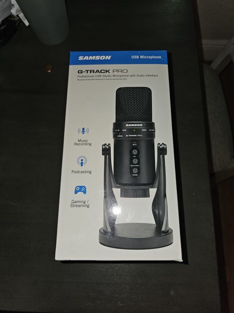 Unopened Samson G-Track Pro Microphone