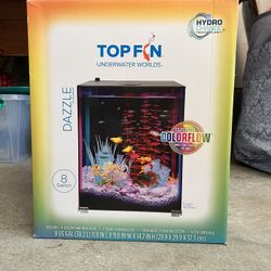 Top Fin 8gallon Fish Tank