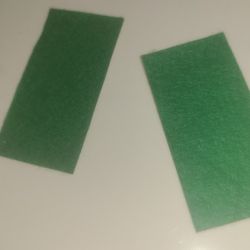 Green Felt Strips w/ Adhesive Backing
