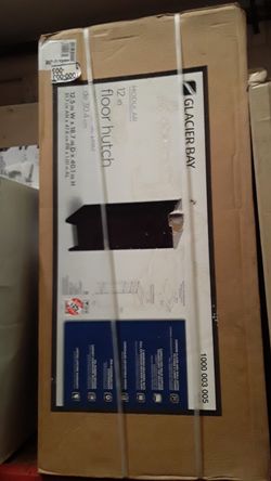 Modular 12 inch floor hutch