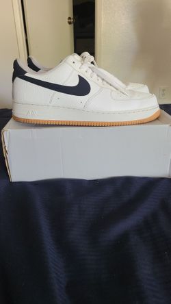 White and Navy AF1