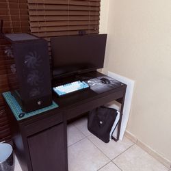 Home/ Office Desk Black Oak