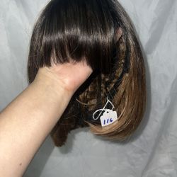 Peluca cabello corto