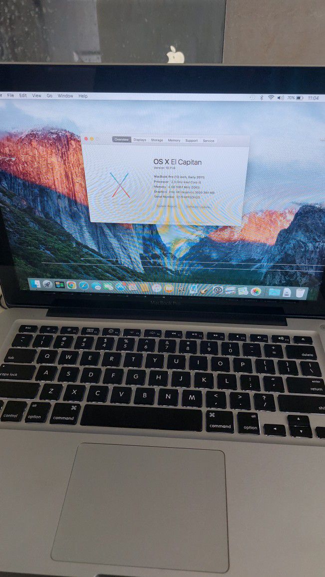 2011 MacBook Pro 13 inch