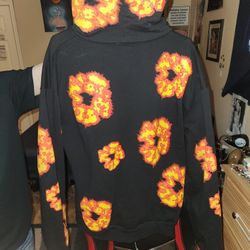 denim tears x offset hoodie