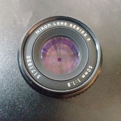 NIKON LENS SERIES E 50MM 1:1.8, ALBINAR ADG 70-210MM 1:3.9 MC MACRO ZOOM & VIVITAR 2X MACRO FOCUSING CONVERTER