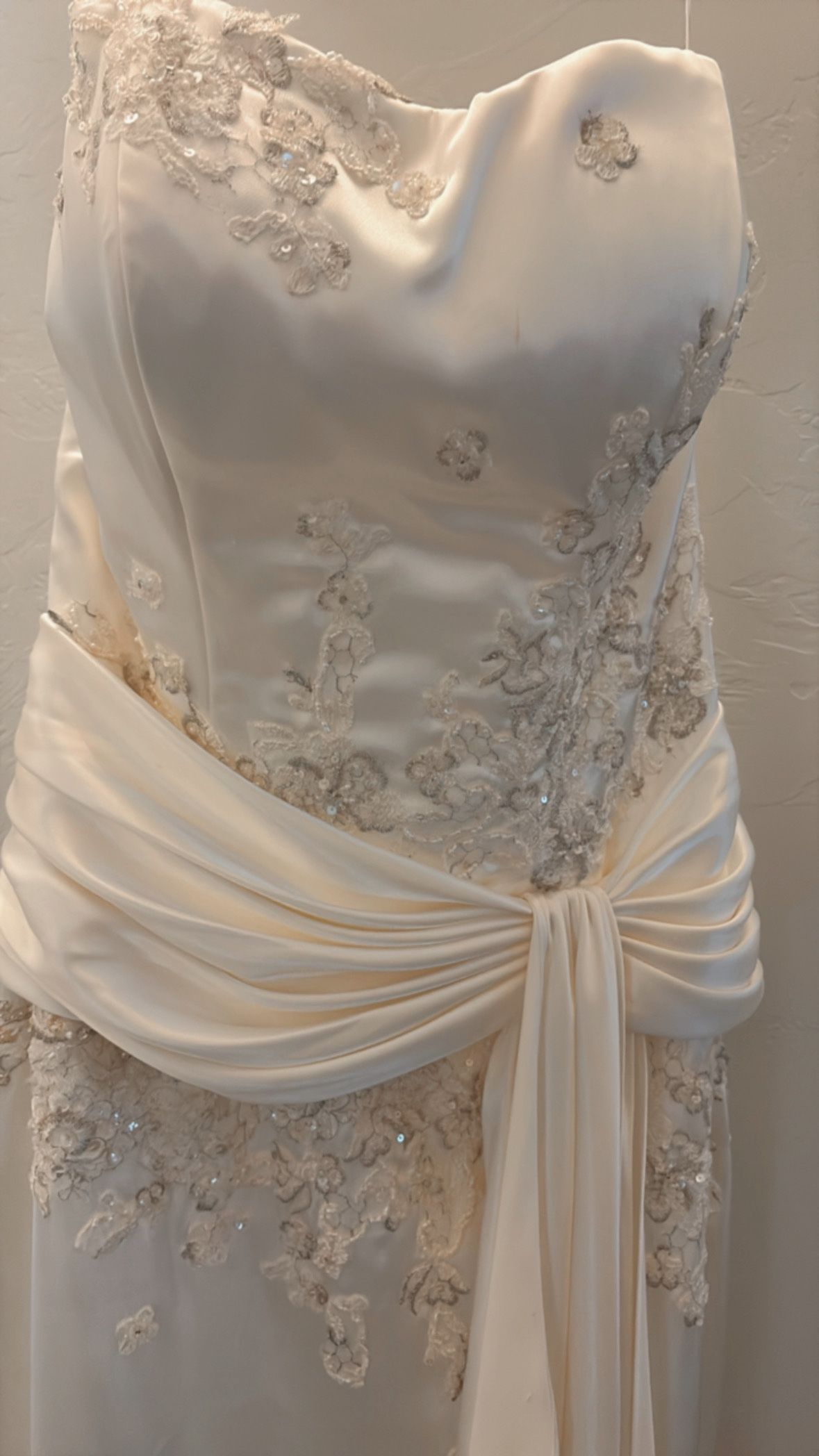 Beautiful Champagne Wedding Dress