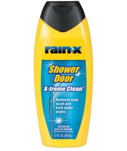 2 Pack Lot Rain-X 630035 X-Treme Clean Shower Door Cleaner, 12 Fl. Oz, Formulated To Clean Glass Shower Doors