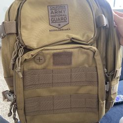 CA Army National Guard Military Tactical Backpack