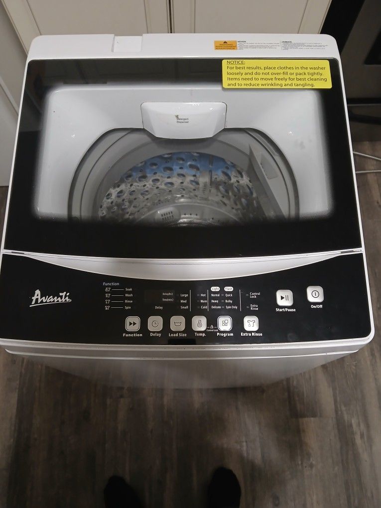 Avanti Top Load Washer Great Price