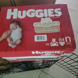 Huggies Diapers Size Nb W Wipes