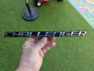 Dodge Challenger Front Grill Challenger Badge