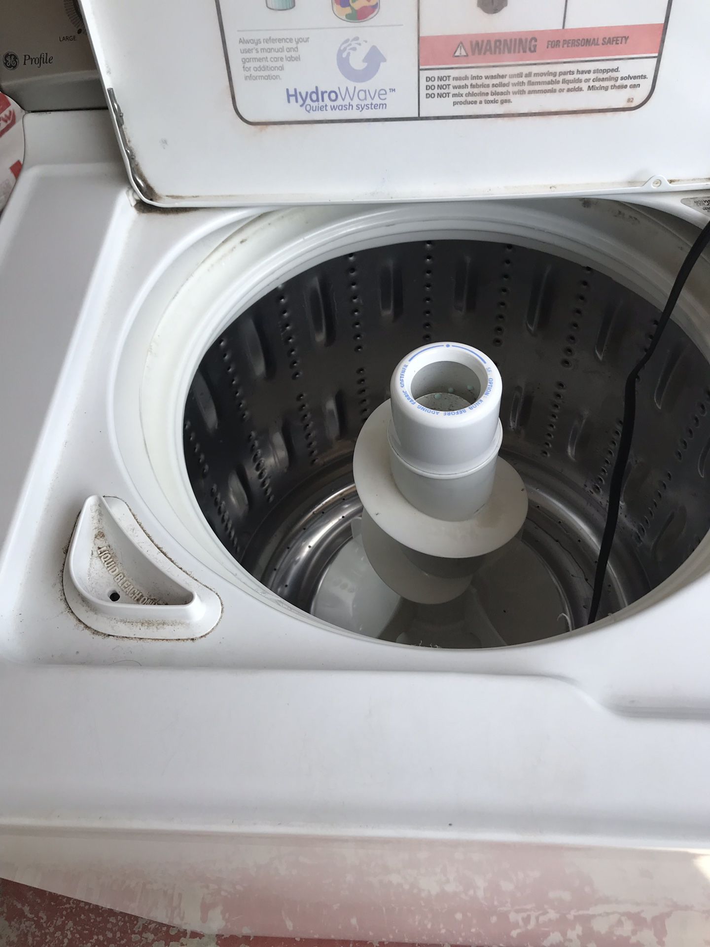 GE washer for sale