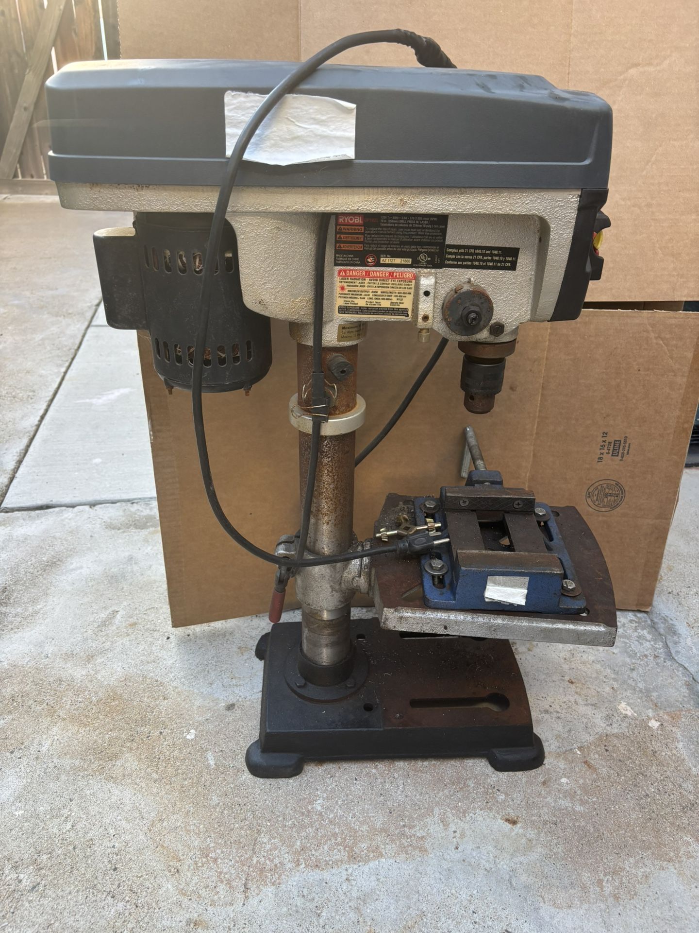 Ryobi 10" Drill Press DP102L