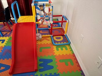 Kids slide playset