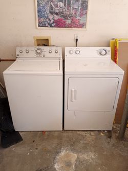 Washer and dryer