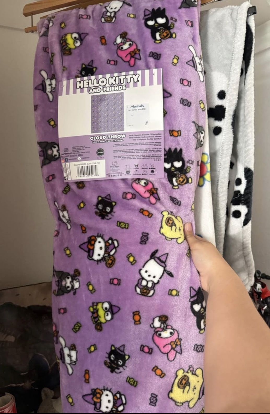 Halloween Hello Kitty Blanket
