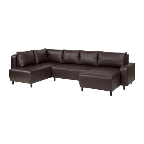 Ikea Djursbo Sectional Brown Sofa Couch New In Box