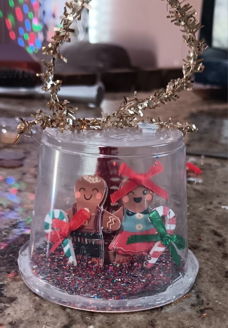 Plastic Cup Christmas Ornaments
