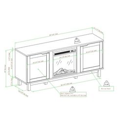 Fireplace TV Console 