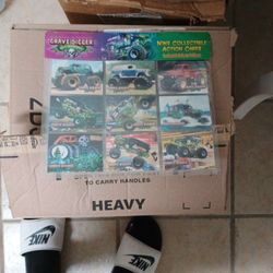 Grave Digger Cards/Book $15 Both Or Seperate