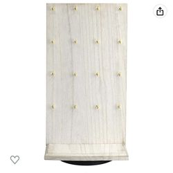 2 Wooden Jewelry Stands
