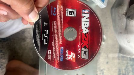 NBA 2K13 PS3 Disc use 2k15 case to store