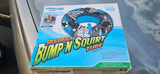 Inner tube w a fun shooter.