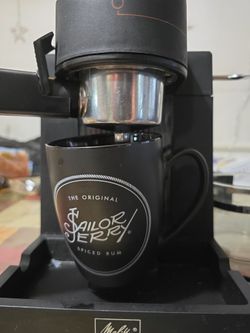 Black Espresso Coffee Maker