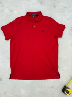 U.S. Polo Assn. red polo shirt size XL