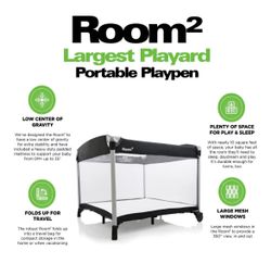 Joovy Room 2 Portable playpen Playard