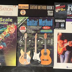 Lot Of Beginner Guitar Books