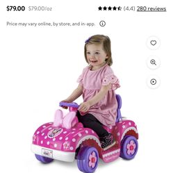 minnie mouse electric car