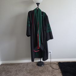 Graduation Gown, Cap and Hood