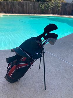 Junior Golf Club Set with Stand Bag